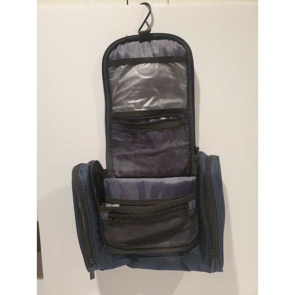 Hanging Travel Toiletry Bag Organizer FOldable Sower Cosmetic Dopp Kit W/ Hook